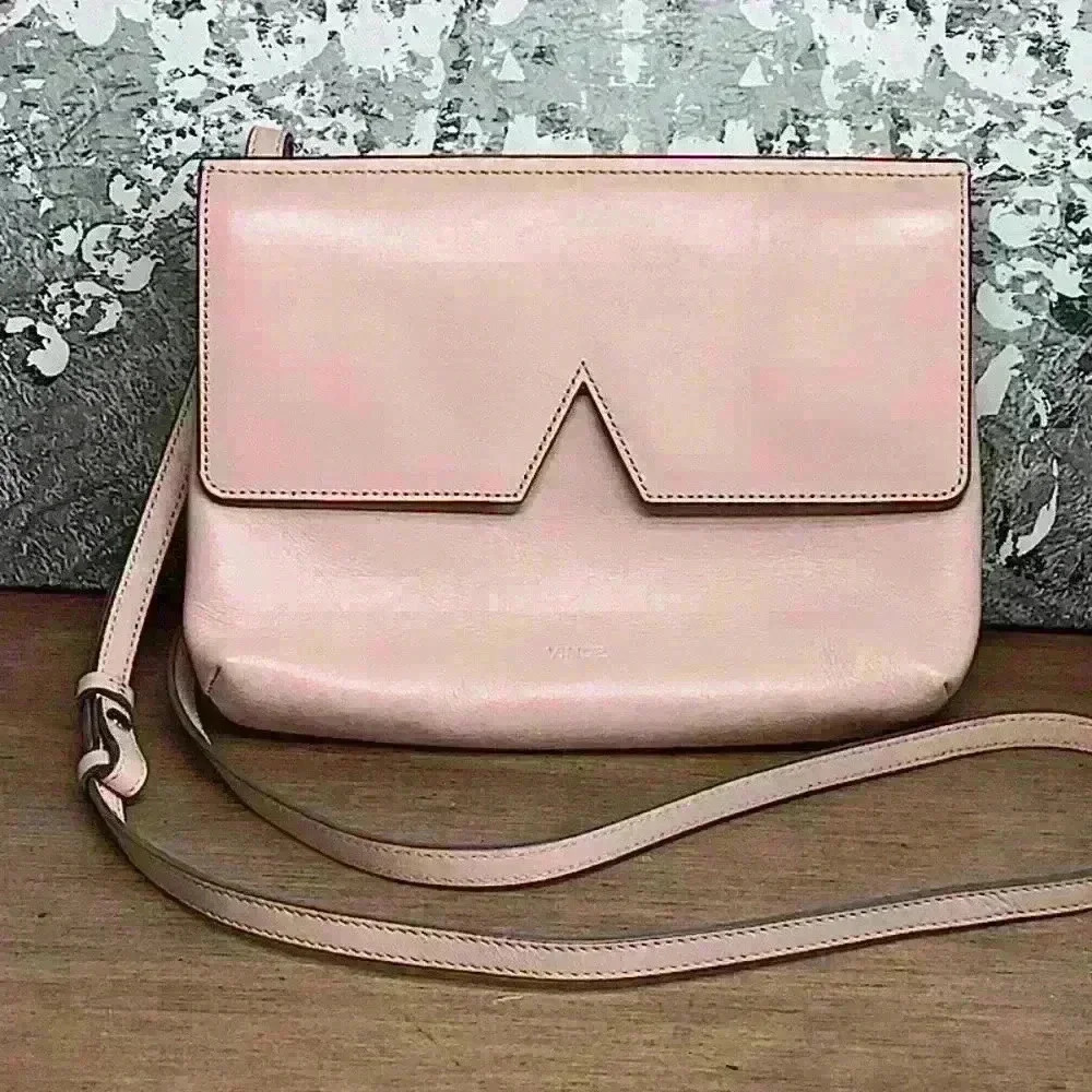Vince  Camuto Genuine Leather Light Pink handbag bag